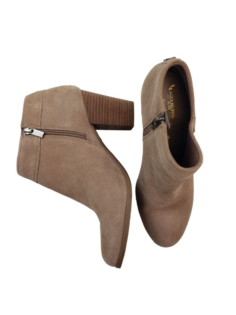 Koolaburra by UGG Nacie Suede Leather Bootie Shoes Size 11 - Picture 3 of 9
